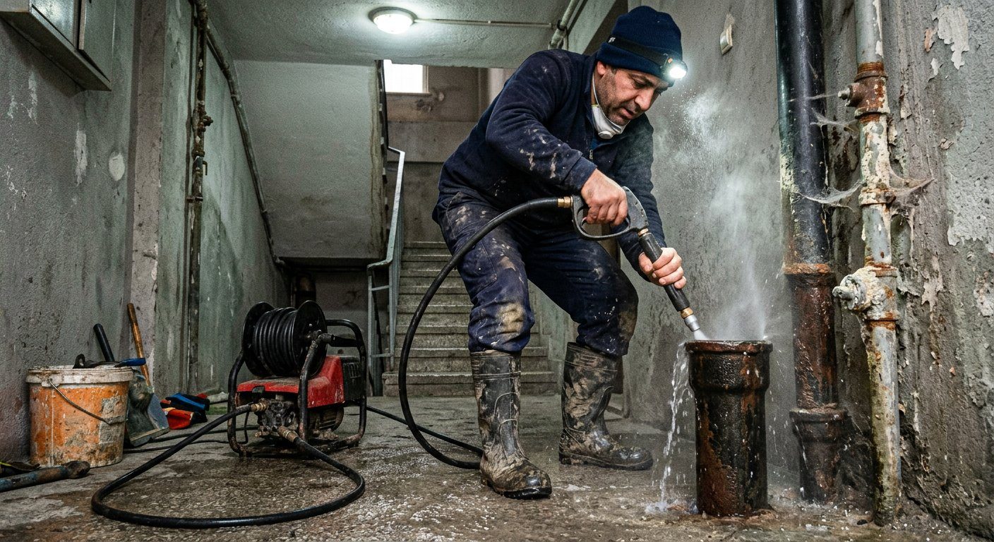 Su Basması Tahliye ve Gider Kontrolü hizmet görseli