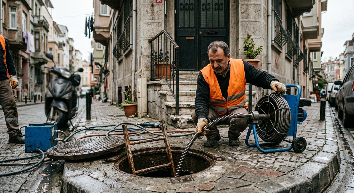 Basınçlı Su Jeti ile Kanal Açma hizmet görseli