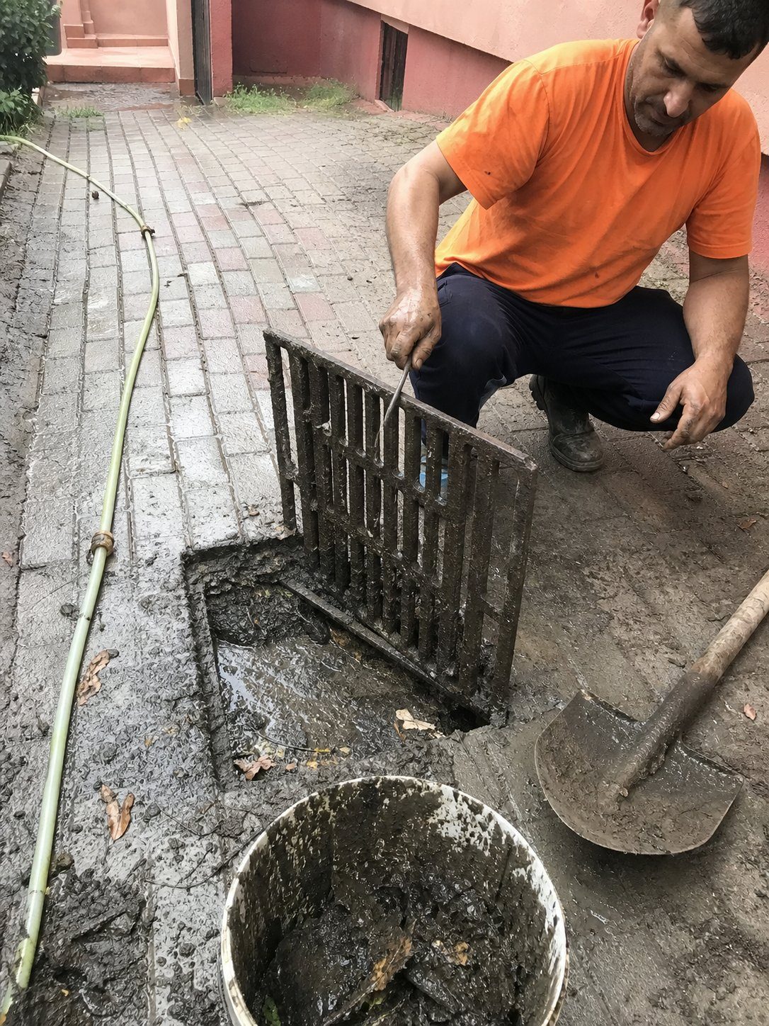 Robotla Gider Açma ekipman hazırlığı
